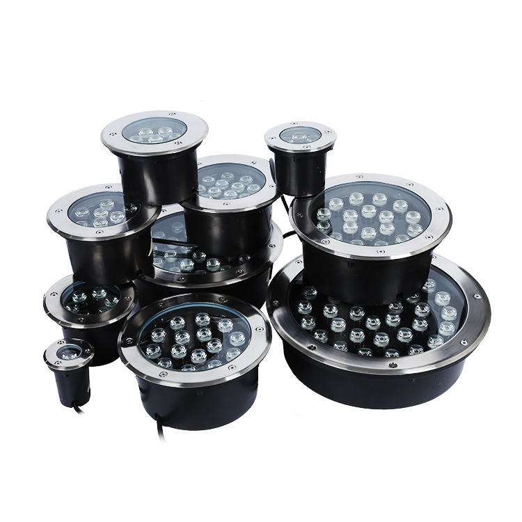 Wide Voltate 1W 3W 6W 9W 12W 15W 18W 24W 36W Aluminum Alloy LED Underground Light