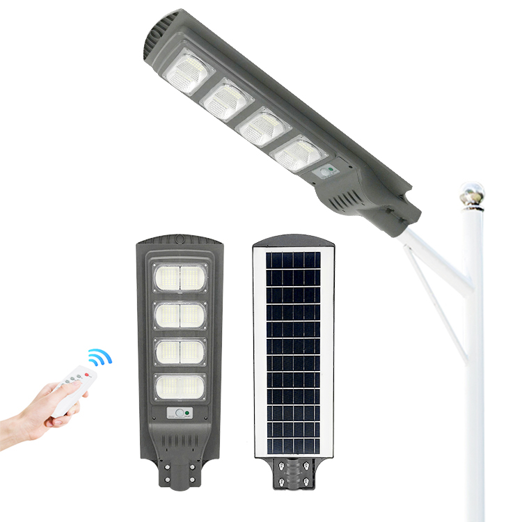 30W 60W 90W 120W Remote Double LED Plates High Power All in One Solar Street Light