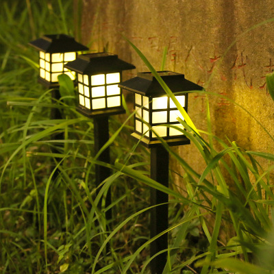 Amazon Hot LED Palace Solar Lawn Light For Garden Lighting