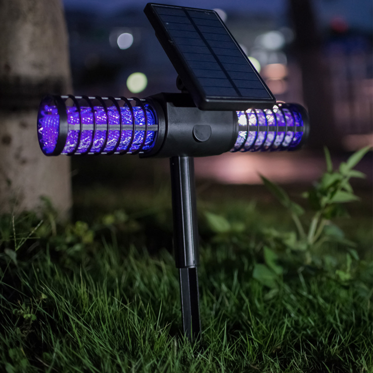 2200 MAH Solar Mosquito Led Lawn Lamp For Outdoor Lighting