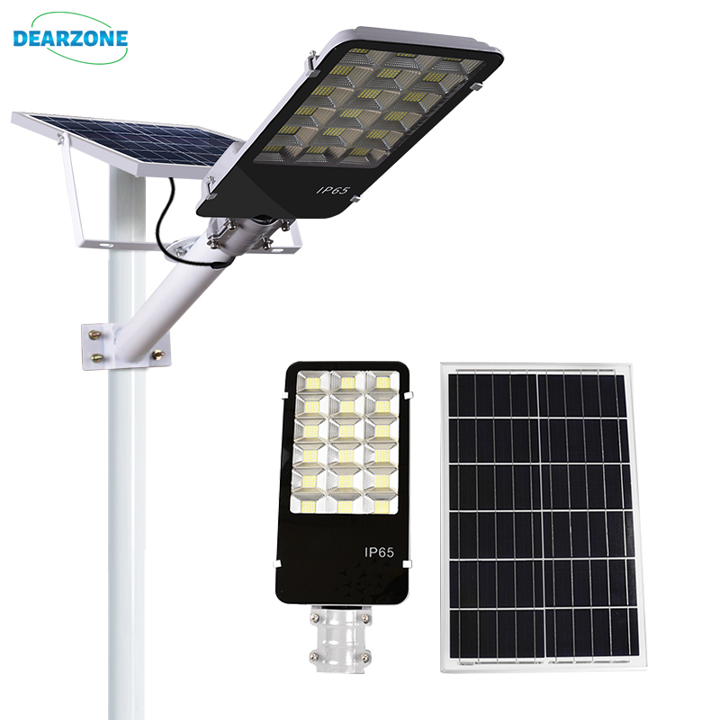 Energy Saving System Solar Street Lighting Outdoor DC 6v Smd 500w All In Two Split Solar Led Street Light