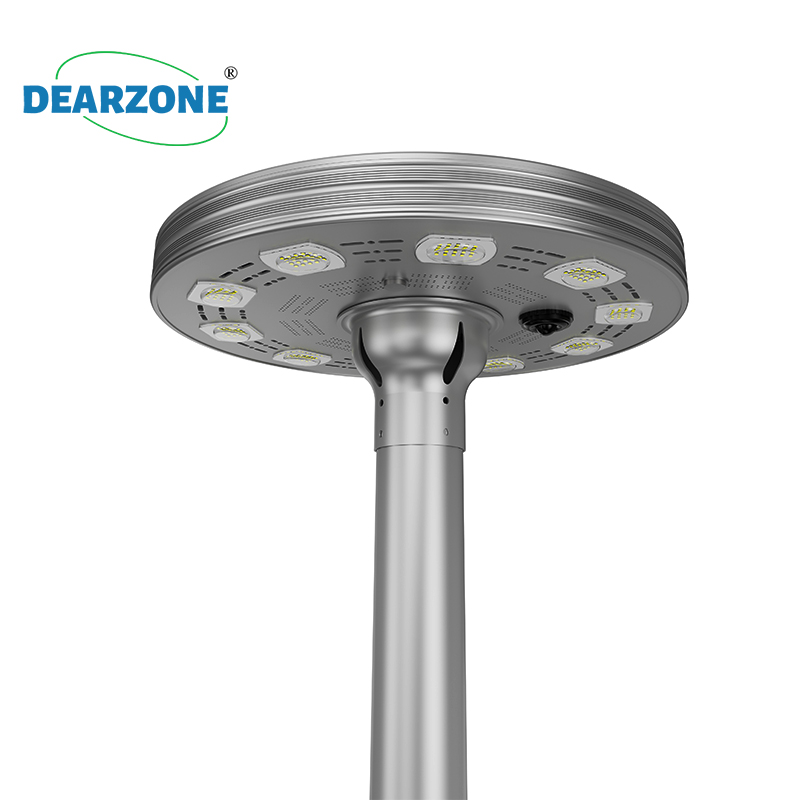 2024 New Energy Saving 3030 SMD Smart Ufo For Garden Decoration Lamp Outdoor Waterproof Led Solar Garden Light